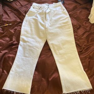 Abercrombie kick flare jean
